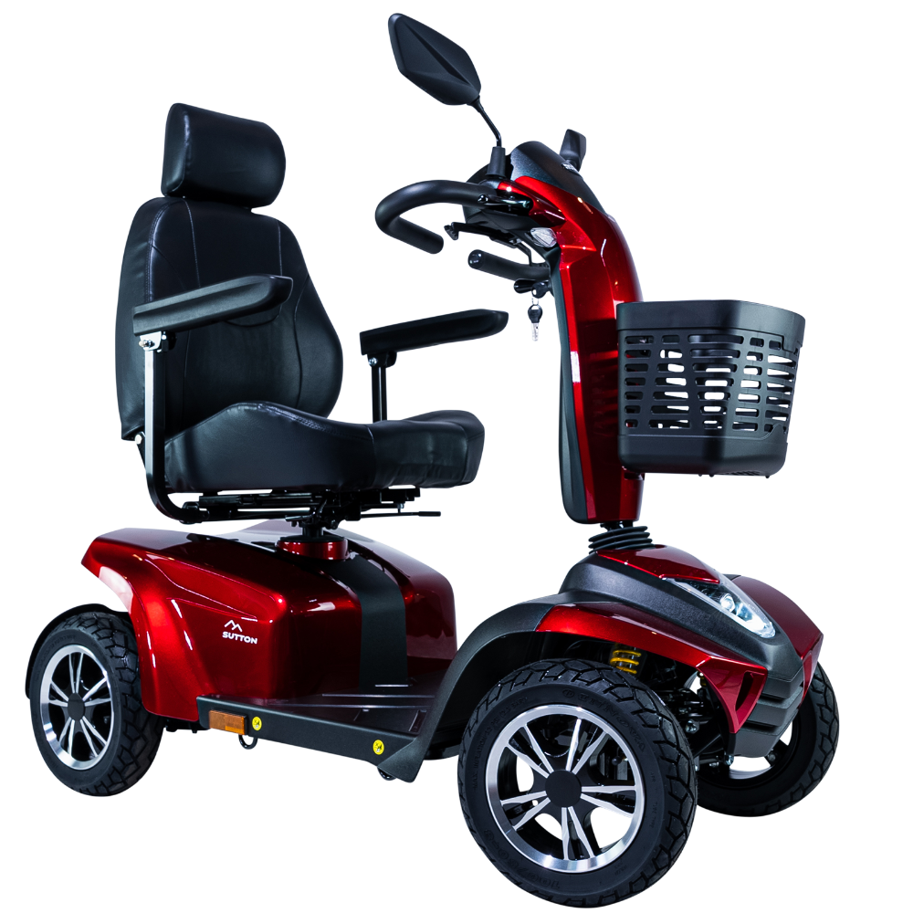 MOVO Sutton Full-Suspension Mobility Scooter - view 2